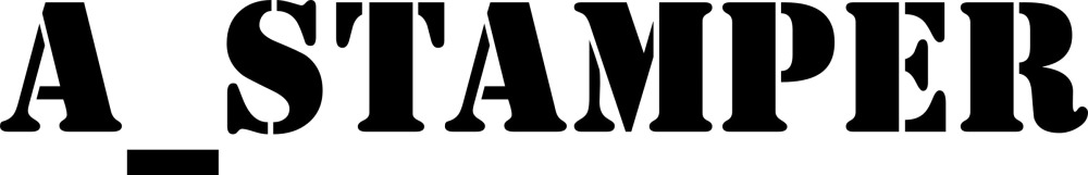 Шрифт a_stamper